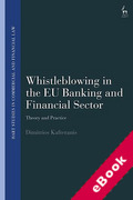 Cover of Whistleblowing in the EU Banking and Financial Sector: Theory and Practice (eBook)
