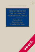 Cover of Recognition and Enforcement of Non-EU Judgments (eBook)