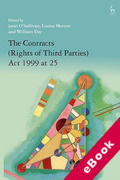 Cover of The Contracts (Rights of Third Parties) Act 1999 at 25 (eBook)