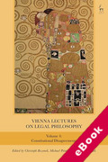 Cover of Vienna Lectures on Legal Philosophy, Volume 4: Constitutional Disagreements (eBook)
