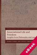 Cover of Associational Life and Freedom: Insights from Philosophy and Law (eBook)