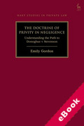 Cover of The Doctrine of Privity in Negligence: Understanding the Path to Donoghue v Stevenson (eBook)