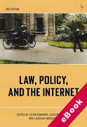 Cover of Law, Policy and the Internet (eBook)
