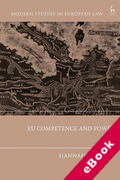 Cover of EU Competence and Power (eBook)
