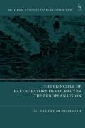 Cover of The Principle of Participatory Democracy in the European Union