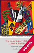 Cover of The Constitution of the United Kingdom: A Contextual Analysis (eBook)
