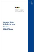 Cover of Default Rules in Private Law