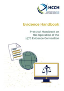 Cover of Practical Handbook on the Operation of the Evidence Convention