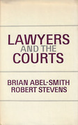 Cover of Lawyers and the Courts: A Socialogical Study of the English Legal System 1750 - 1965