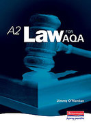 Cover of A2 Law for AQA