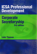 Cover of ICSA: Corporate Secretaryship