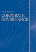 Cover of International Journal of Corporate Governance: Online