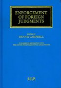 Cover of Enforcement of Foreign Judgements