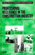 Cover of Professional Negligence in the Construction Industry