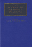 Cover of The Modern Law of Marine Insurance: Volume 1