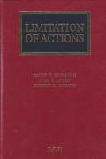 Cover of Limitation of Actions