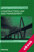 Cover of Construction Law and Management (eBook)