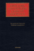 Cover of Directors' and Officers' Liability Insurance (eBook)