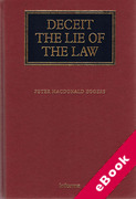 Cover of Deceit: The Lie of the Law (eBook)