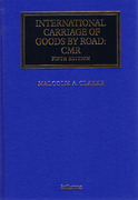 Cover of International Carriage of Goods by Road: CMR