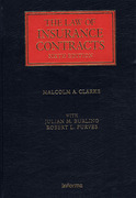 Cover of The Law of Insurance Contracts