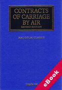 Cover of Contracts of Carriage by Air (eBook)