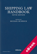 Cover of Shipping Law Handbook (eBook)
