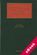 Cover of International Cargo Insurance (eBook)