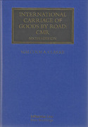 Cover of International Carriage of Goods by Road: CMR