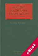 Cover of Marine Insurance Legislation (eBook)
