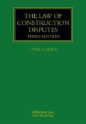 Cover of The Law of Construction Disputes