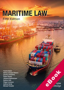 Cover of Maritime Law (eBook)