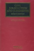 Cover of Civil Jurisdiction and Judgments