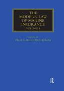 Cover of The Modern Law of Marine Insurance, Volume 4