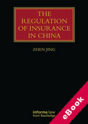 Cover of The Regulation of Insurance in China (eBook)