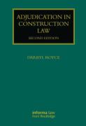 Cover of Adjudication in Construction Law