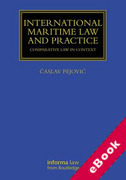Cover of International Maritime Law and Practice: Comparative Law in Context (eBook)