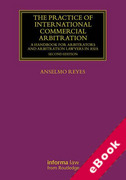 Cover of The Practice of International Commercial Arbitration: A Handbook for Arbitrators and Arbitration Lawyers in Asia (eBook)