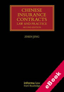 Cover of Chinese Insurance Contracts: Law and Practice (eBook)