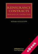Cover of Reinsurance Contracts: Principles of Construction (eBook)