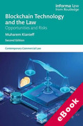 Cover of Blockchain Technology and the Law: Opportunities and Risks (eBook)