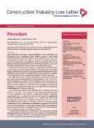 Cover of Construction Industry Law Letter: Online + Complimentary Print