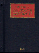 Cover of The Law of Insurance Contracts Looseleaf: Online + Complimentary Print
