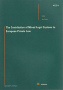 Cover of The Contribution of Mixed Legal Systems to European Private Law