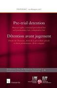 Cover of Pre-trial Detention: Human Rights, Criminal Procedural Law and Penitentiary Law, Comparative Law