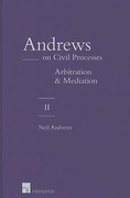 Cover of Andrews on Civil Processes Volume 2