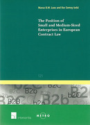Cover of The Position of Small and Medium Sized Enterprises in European Contract Law