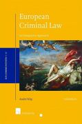 Cover of European Criminal Law: An Integrative Approach