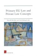 Cover of Primary EU Law and Private Law Concepts