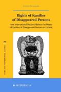 Cover of Rights of Families of Disappeared Persons